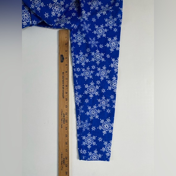 Cozee Corner 100% Cotton Shirt Snowflake V-Neck Long Sleeves Flannel Nightgown M - Picture 9 of 11